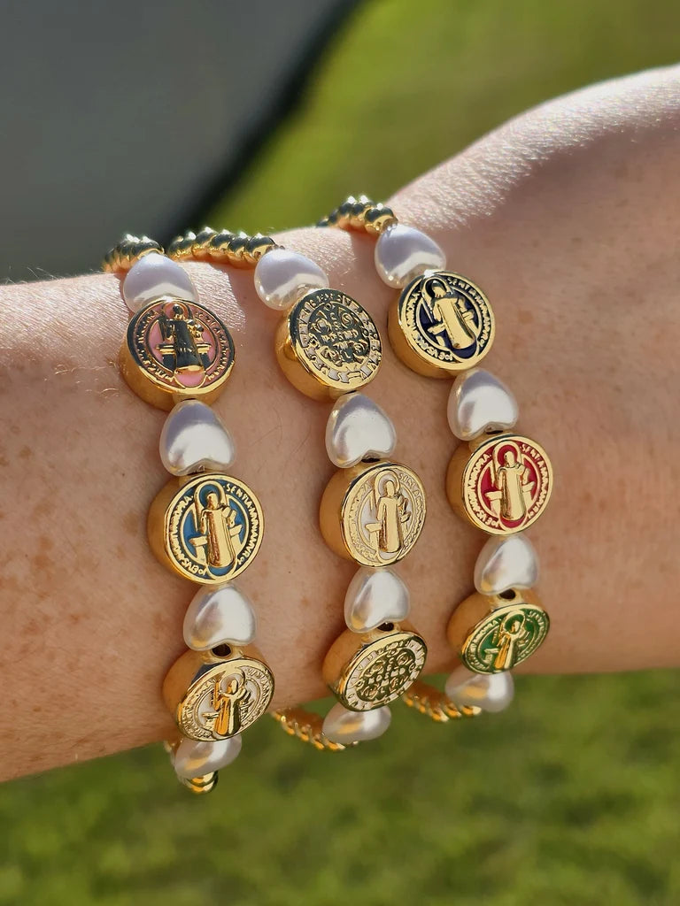 18k gold plated San Benito bracelets