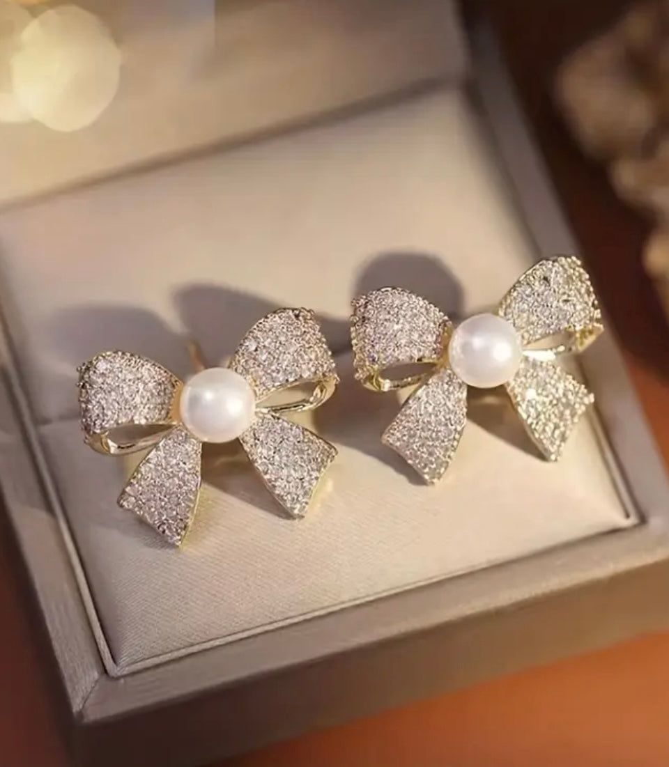 Fashion Bow Earings
