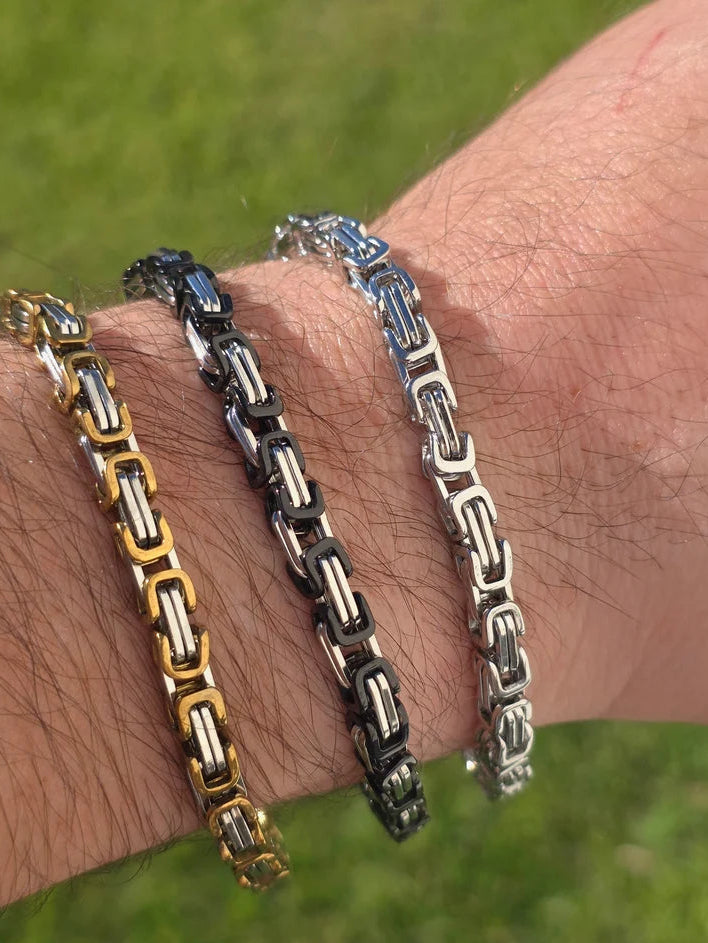 Stainless steel unisex bracelets
