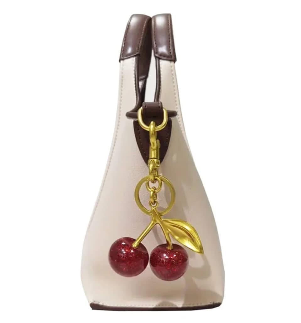 Fashion keychain cherry