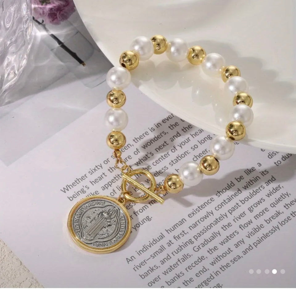 18k real gold plated San Benito Bracelet