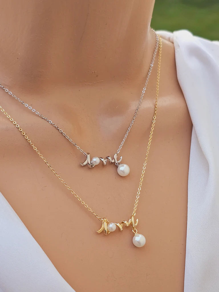 .925 Sterling silver love necklaces