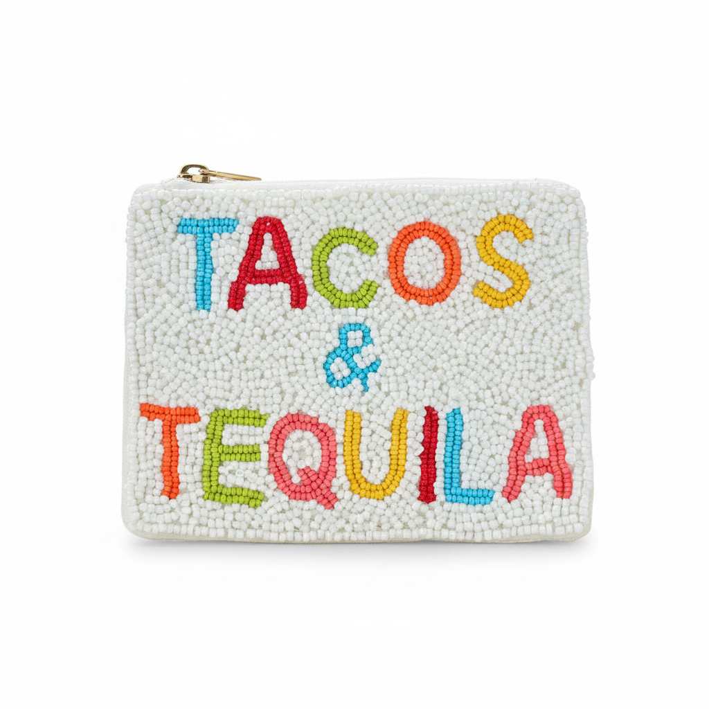 Tacos & Tequila coin purse