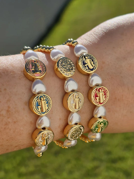18k gold plated San Benito bracelets