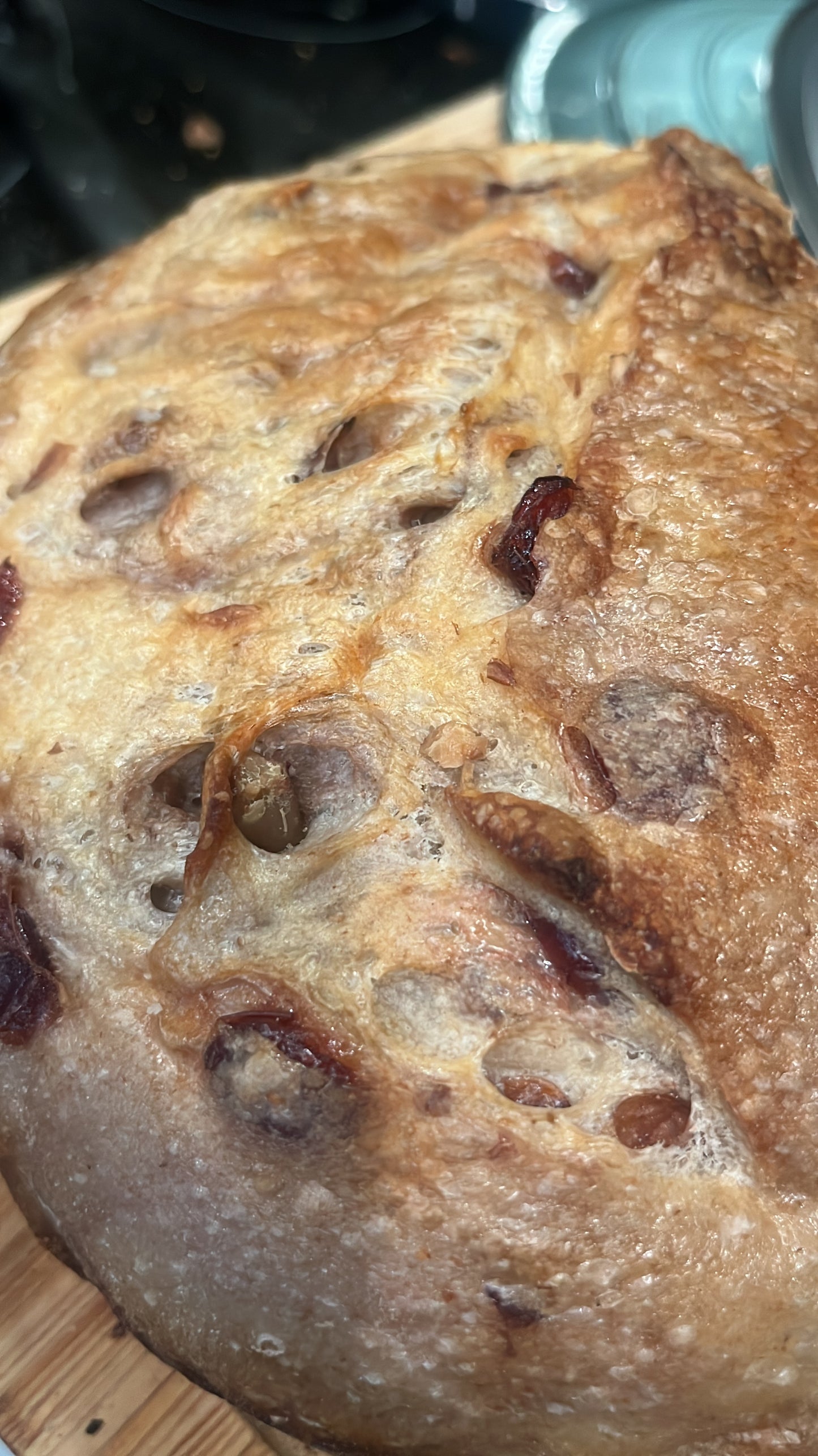 Cranberry Walnut Sourdough bread