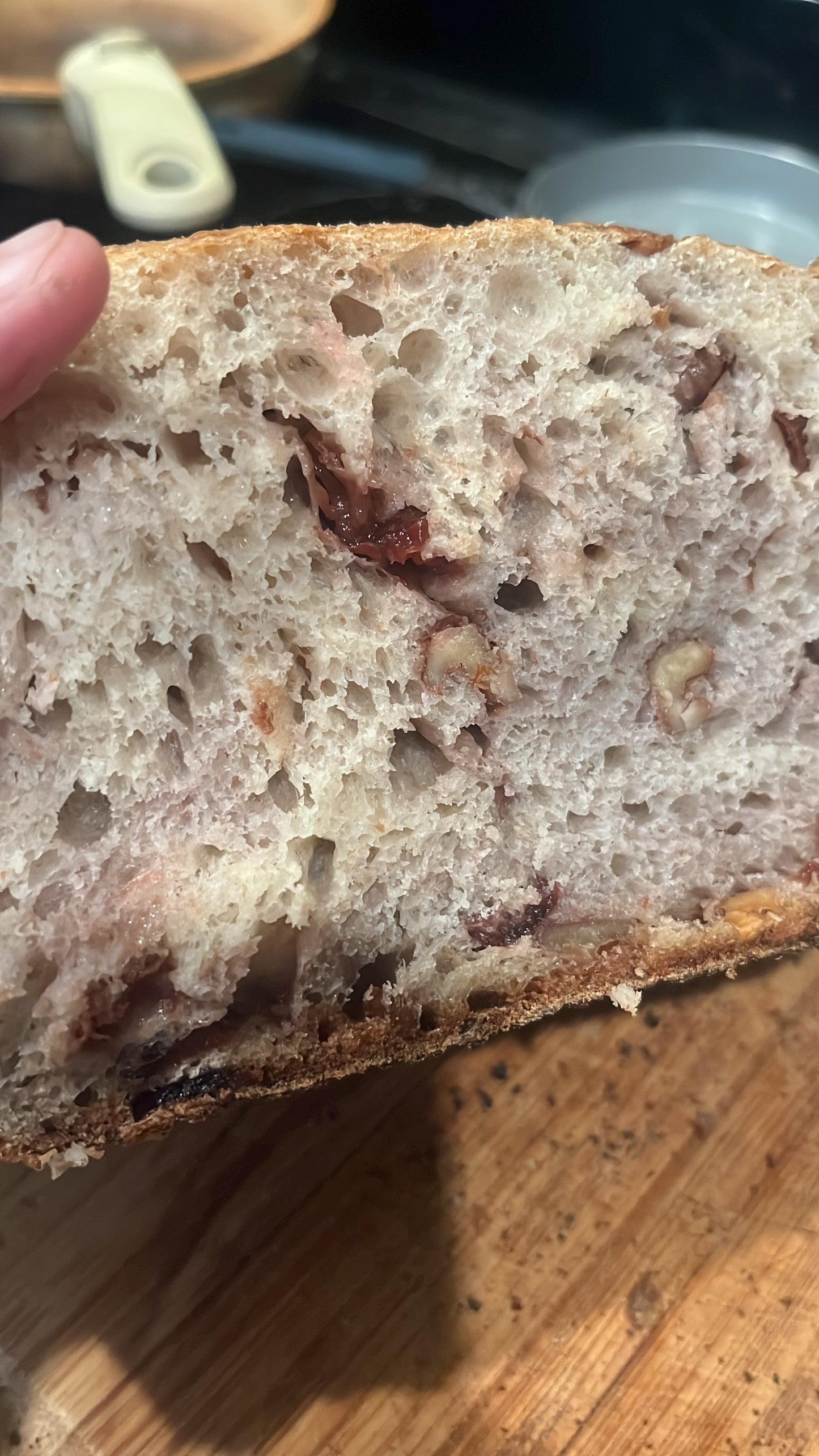 Cranberry Walnut Sourdough bread
