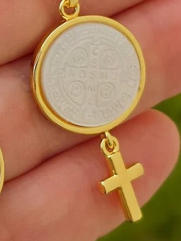 18k gold plated eye and religious necklaces
