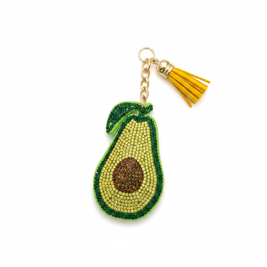 Avocado Keychain