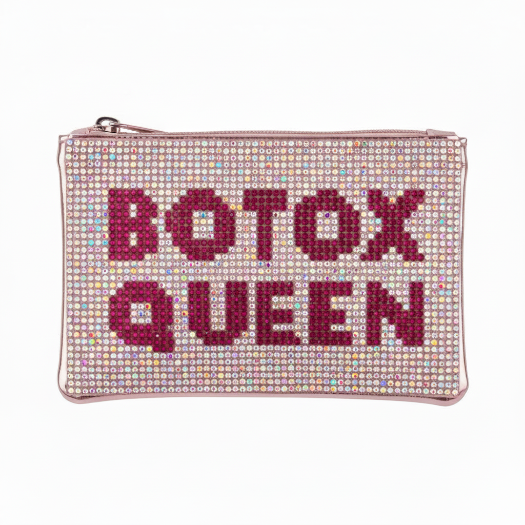 Botox Queen Crystal Coin Purse