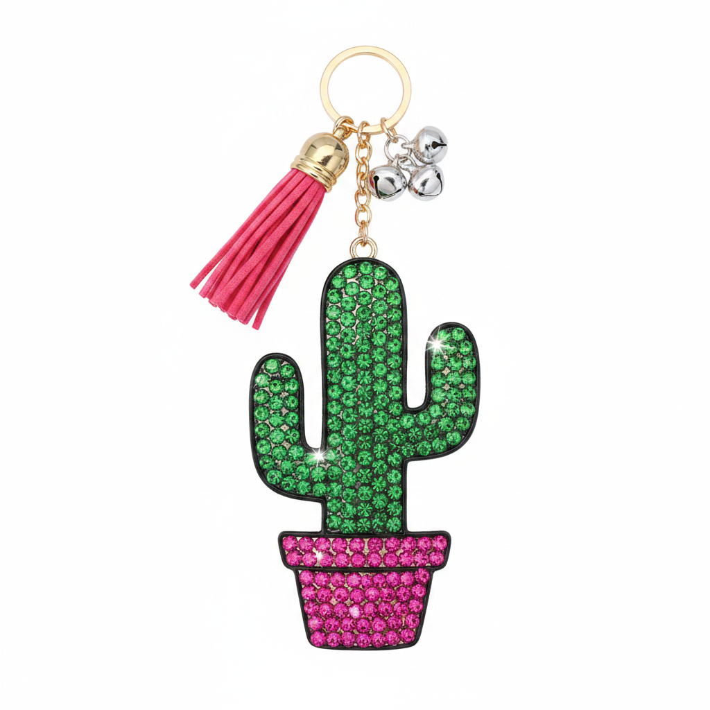 Cactus Keychain