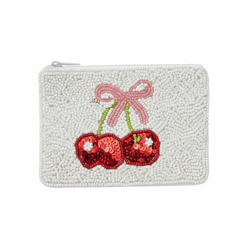 Cherry coin purse