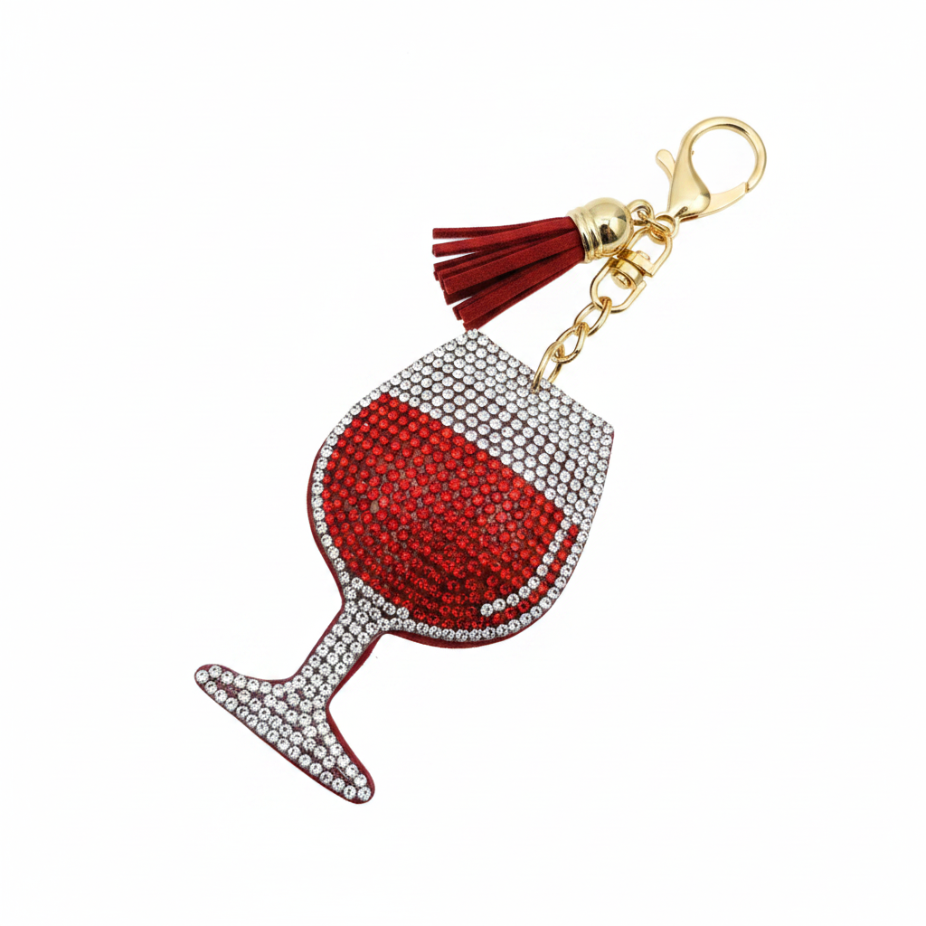 Cup/Wine Glass Keychain