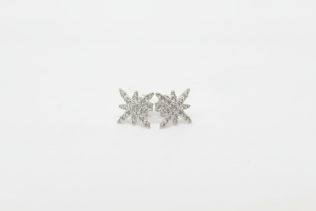 CZ star - silver regenerada