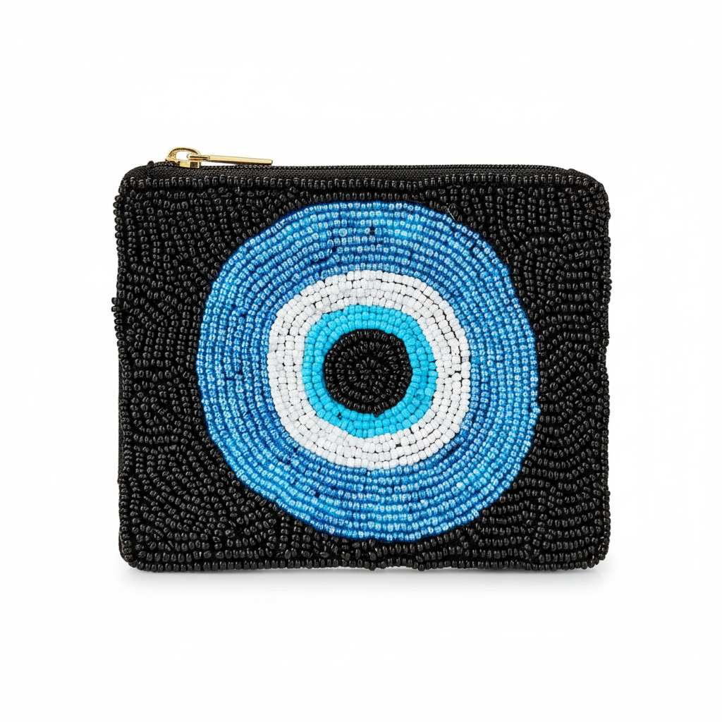 Evil Eye coin purse
