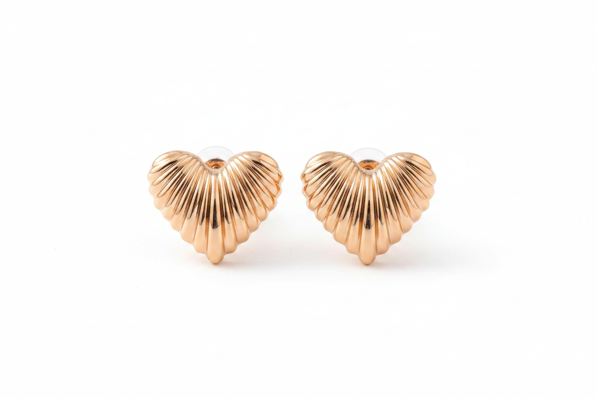 Heart shell ribbed