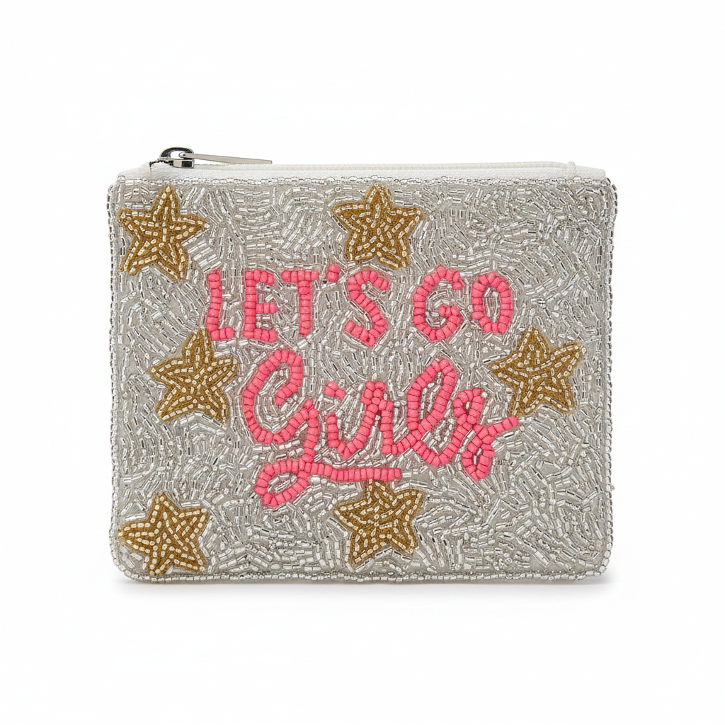 Let's Go Girls coin purse