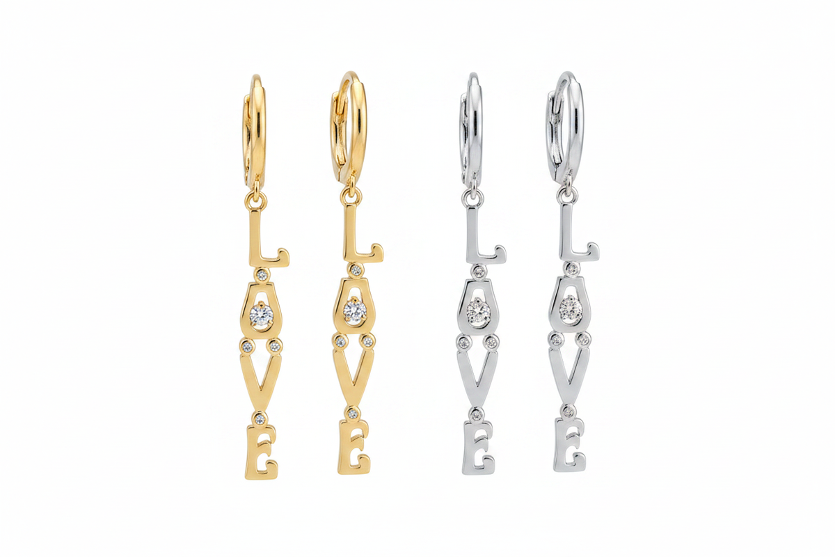Love hoop - gold