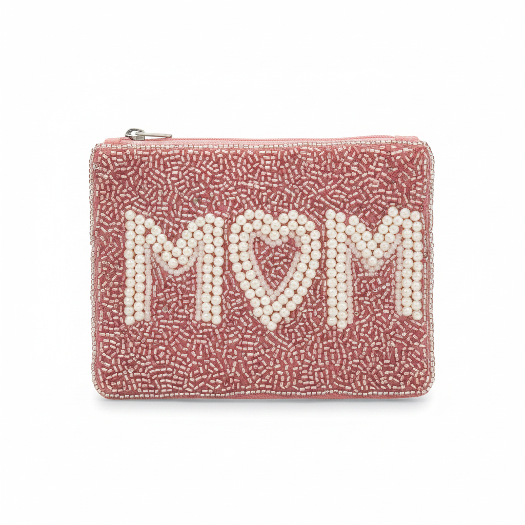 Mom Pearls coin purse