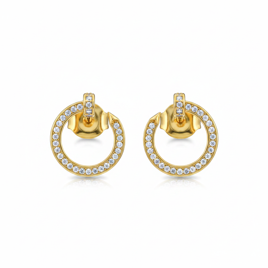 Nail stud dorado