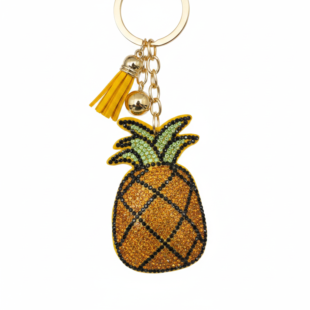 Pineapple Keychain