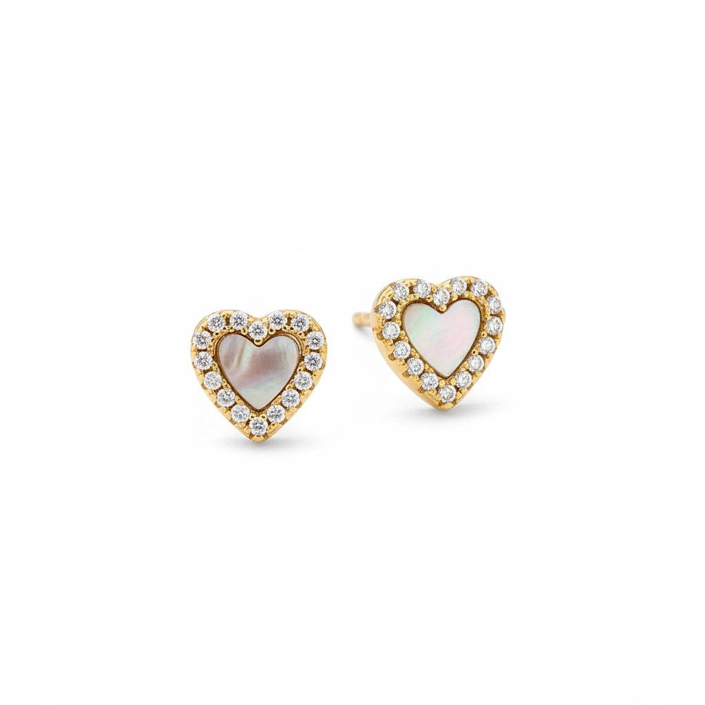Seashell heart dorado